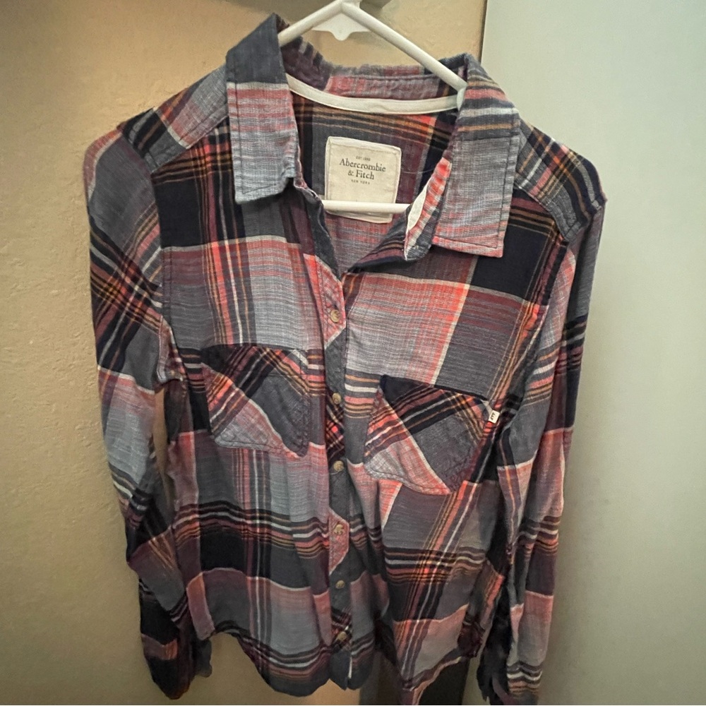 Abercrombie & fitch large flannel